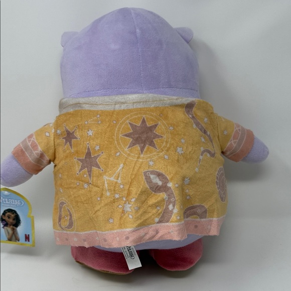 Oracle Sunny from “Spellbound”. Purple Plush Toy with Yellow and Pink Outfit - Picture 4 of 8